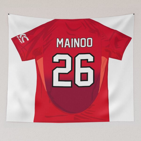 Item preview, No. 26 Kobbie Mainoo: United’s Young Midfielder designed and sold by GrizzlyCollective.