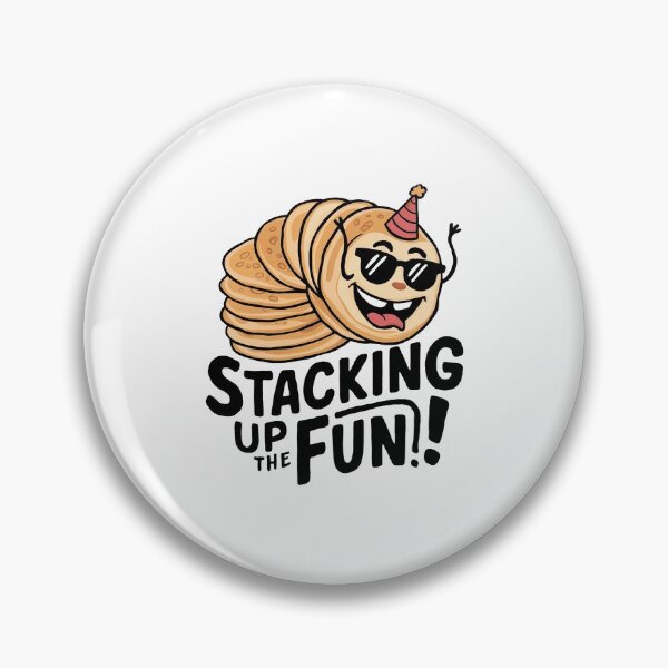 Item preview, stack of pancakes with a face designed and sold by iglo.