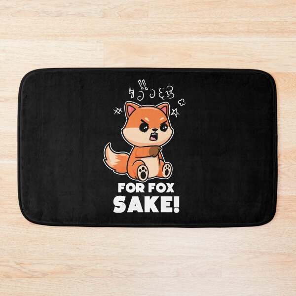 Item preview, For Fox sake - Funny fox joke designed and sold by messy-nessie.