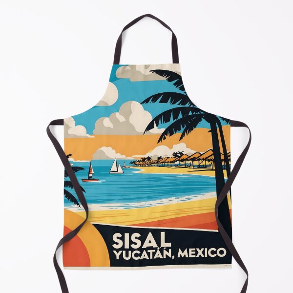 Item preview, Sisal Yucatan Mexico Vintage Travel Tourism designed and sold by TravelersGems.