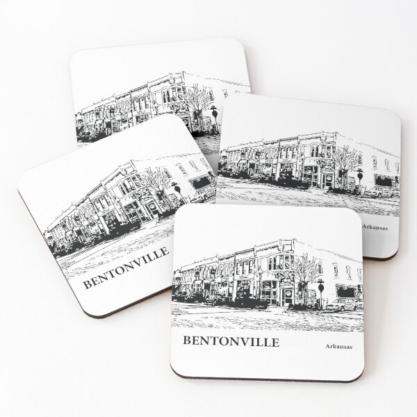 Item preview, Bentonville Arkansas designed and sold by Lakeric Cityscapes.