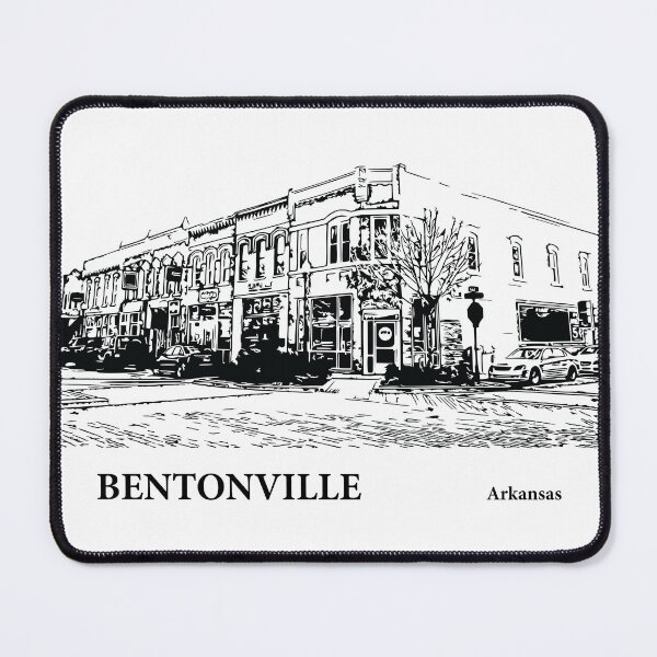 Item preview, Bentonville Arkansas designed and sold by Lakeric Cityscapes.