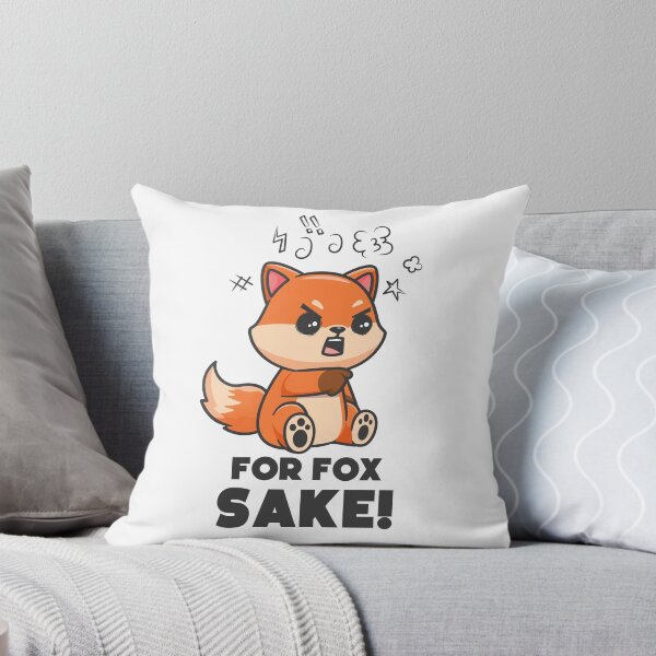 Item preview, For Fox sake - Funny fox joke designed and sold by messy-nessie.