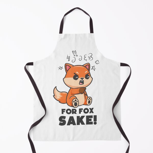 Item preview, For Fox sake - Funny fox joke designed and sold by messy-nessie.
