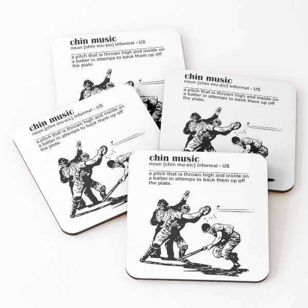 Item preview, Chin Music - Baseball Definition - Classic Comic  designed and sold by TheLeeryLeaf.