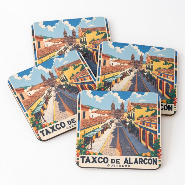 Item preview, Taxco de Alarcon Guerrero Mexico Vintage Travel Tourism designed and sold by TravelersGems.
