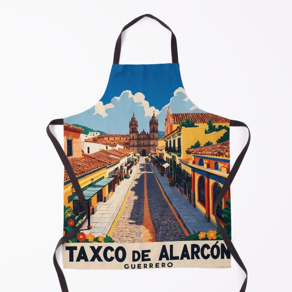Item preview, Taxco de Alarcon Guerrero Mexico Vintage Travel Tourism designed and sold by TravelersGems.