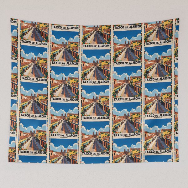 Item preview, Taxco de Alarcon Guerrero Mexico Vintage Travel Tourism designed and sold by TravelersGems.