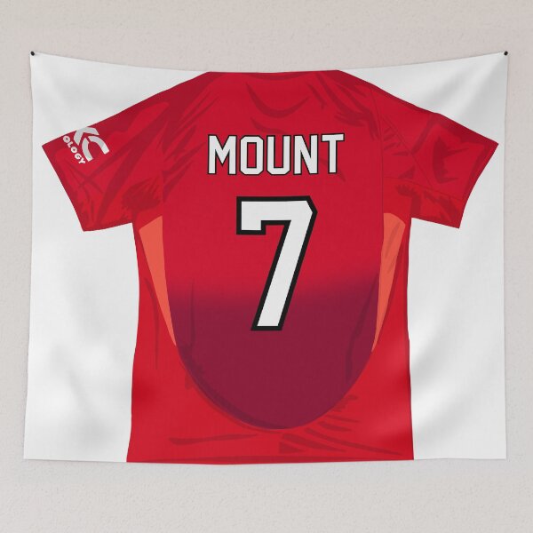 Item preview, Mason Mount: N° 7 del Manchester United designed and sold by GrizzlyCollective.