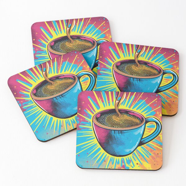 Item preview, Coffee Pop Art 1 designed and sold by AstroRisq.