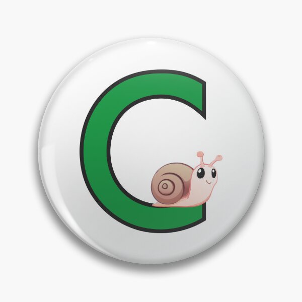 Item preview, Alphabet Snail - Letter C in the Spanish alphabet designed and sold by charlypicazo.