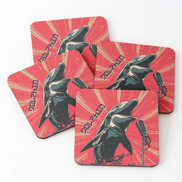 Item preview, Rockstar Singing Dolphin - Music Love designed and sold by WaveVisions.