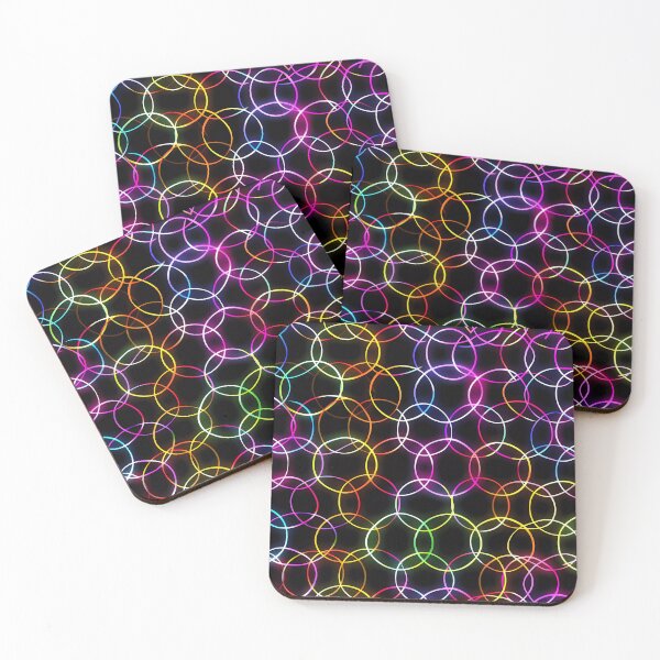 Item preview, "Neon Circular Symmetry" designed and sold by Art-Vortex-fr.