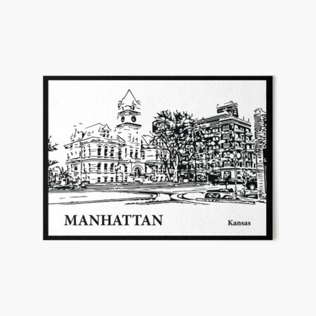 Artikel-Vorschau von Manhattan, Kansas (Bundesstaat), designt und verkauft von Lakeric.