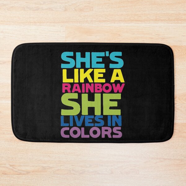 Item preview, She's Like A Rainbow designed and sold by Fanverse Merchandise.
