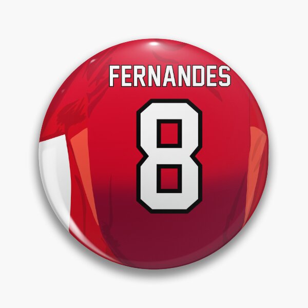 Item preview, Bruno Fernandes: Man Utd Skipper No. 8 designed and sold by GrizzlyCollective.