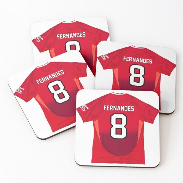 Item preview, Bruno Fernandes: Man Utd Skipper No. 8 designed and sold by GrizzlyCollective.