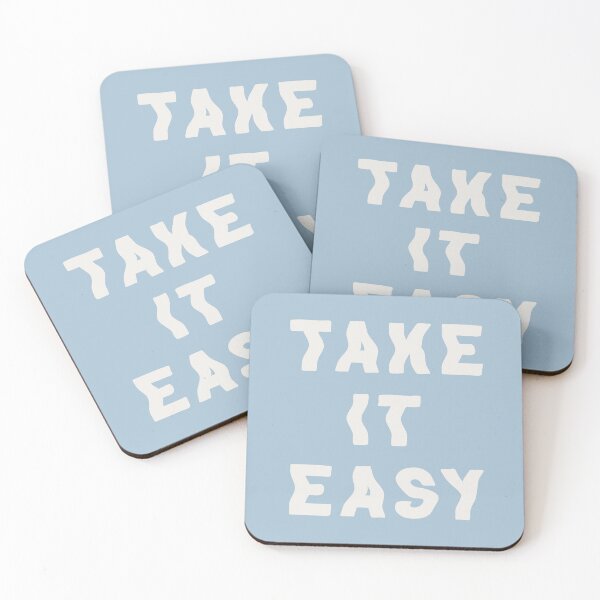 Item preview, Take It Easy Baby Blue designed and sold by soundlesswaves.