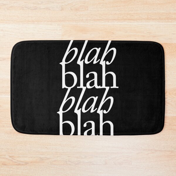 Item preview, Blah blah blah blah designed and sold by SpilloDesign.