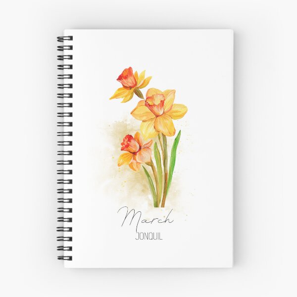 Item preview, Jonquil, March birth flower, watercolor flowers, Narcissi designed and sold by lagunaklein.