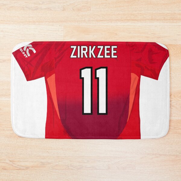 Item preview, Joshua Zirkzee: Man Utd No. 11 designed and sold by GrizzlyCollective.
