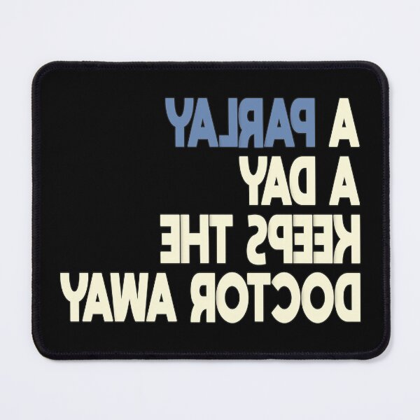 Item preview, A Parlay A Day Keeps The Doctor Away Funny Quotes designed and sold by FYS-Arte-Style.