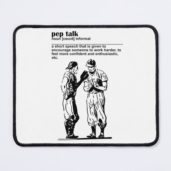 Item preview, Pep Talk - Baseball Definition - Classic Comic  designed and sold by TheLeeryLeaf.