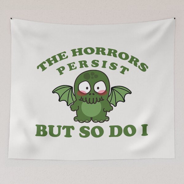 Item preview, The horror persist but so do I designed and sold by remerasnerdas.