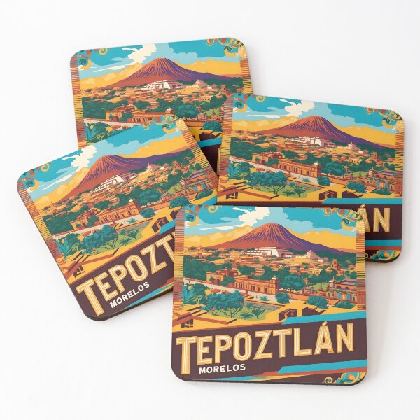 Item preview, Tepoztlan Morelos Mexico Vintage Travel Tourism designed and sold by TravelersGems.