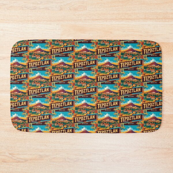 Item preview, Tepoztlan Morelos Mexico Vintage Travel Tourism designed and sold by TravelersGems.