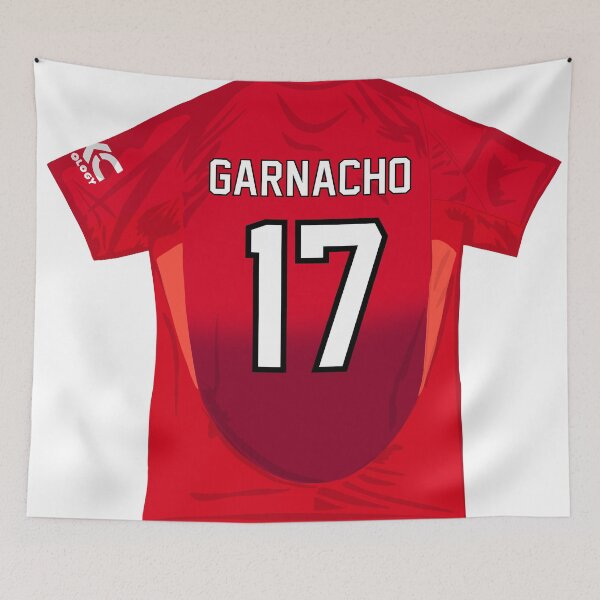 Item preview, Garnacho: United’s Promising Young Winger designed and sold by GrizzlyCollective.