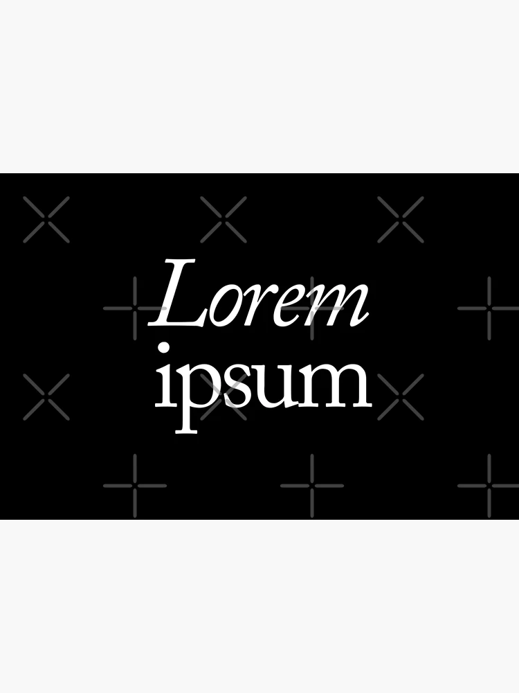 Thumbnail 6 of 6, Bath Mat, Lorem ipsum designed and sold by SpilloDesign.