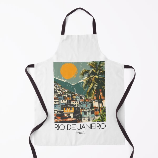 Item preview, A Vintage Travel Illustration of Rio de Janeiro - Brazil designed and sold by GoodOldVintage.