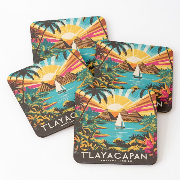 Item preview, Tlayacapan Morelos Mexico Vintage Travel Tourism designed and sold by TravelersGems.