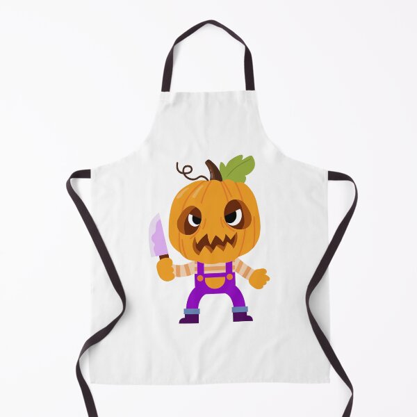 Item preview, Halloween Funny Pumpkin Holding knife designed and sold by NoeySmiley55.