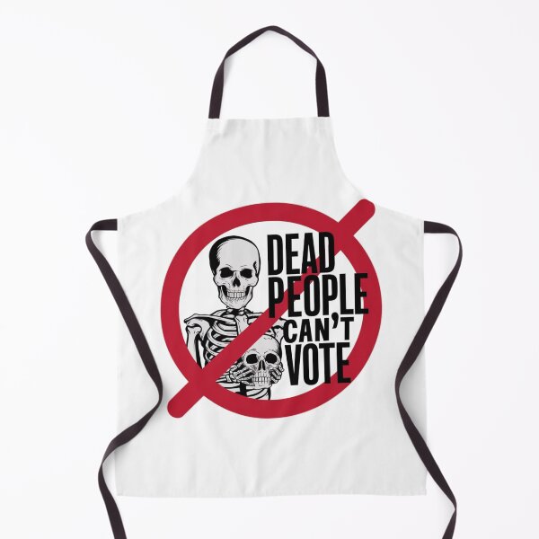 Item preview, Dead People Can't Vote - Election Skeleton designed and sold by Kashear.