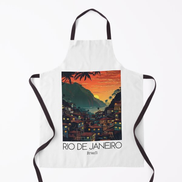 Item preview, A Vintage Travel Illustration of Rio de Janeiro - Brazil designed and sold by GoodOldVintage.