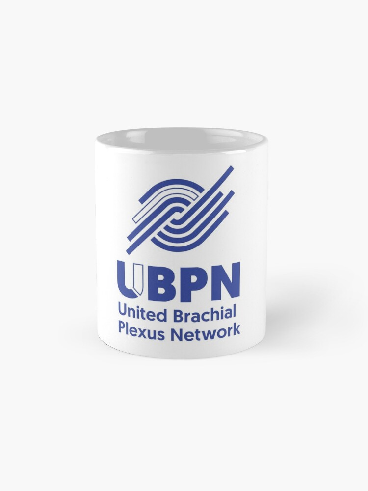 Thumbnail 4 of 6, Coffee Mug, UBPN Logo one color with text designed and sold by ubpn.