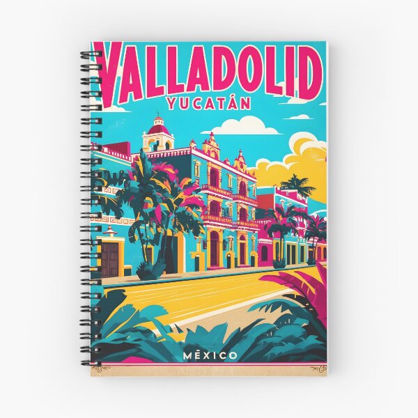 Item preview, Valladolid Yucatan Mexico Vintage Travel Tourism designed and sold by TravelersGems.
