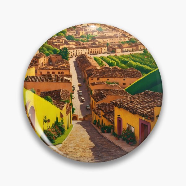 Item preview, Zacatlan de las Manzanas Puebla Mexico Magic Town Vintage Travel Tourism designed and sold by TravelersGems.
