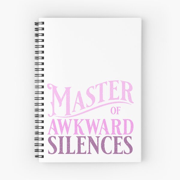 Item preview, Master of awkward silences - pink designed and sold by VariousGoodies.
