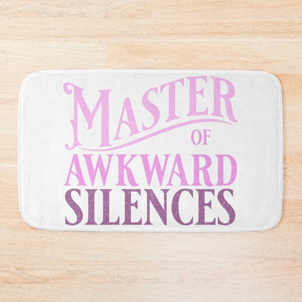 Item preview, Master of awkward silences - pink designed and sold by VariousGoodies.