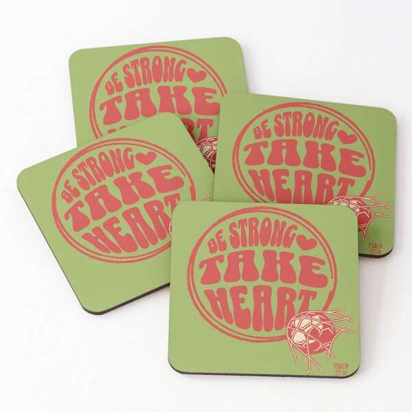 Item preview, Be Strong, Take Heart - Soccer designed and sold by quiggleton.