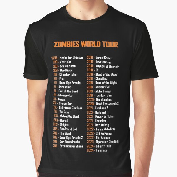 Item preview, Zombies World Tour designed and sold by SLH-69.