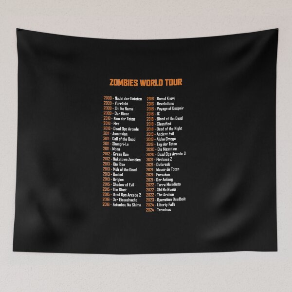 Item preview, Zombies World Tour designed and sold by SLH-69.