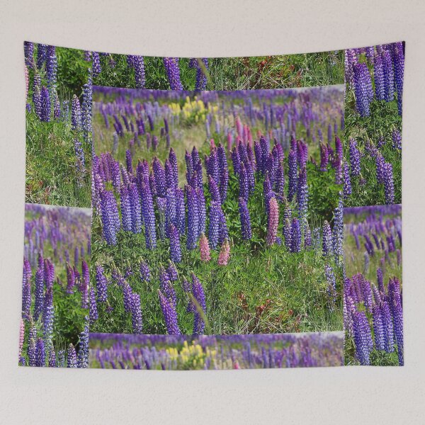 Item preview, Lake Tekapo Lupins designed and sold by JohnDalkin.