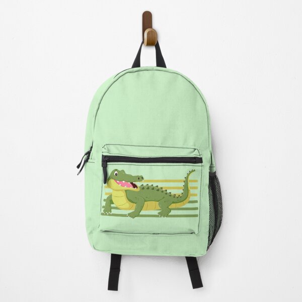 Item preview, Cheerful Crocodile Drawing - Cute Animal Illustration designed and sold by tarzbol.