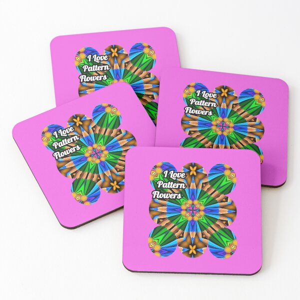 Item preview, Unique Abstract Flowers Pattern designed and sold by Patternflower.