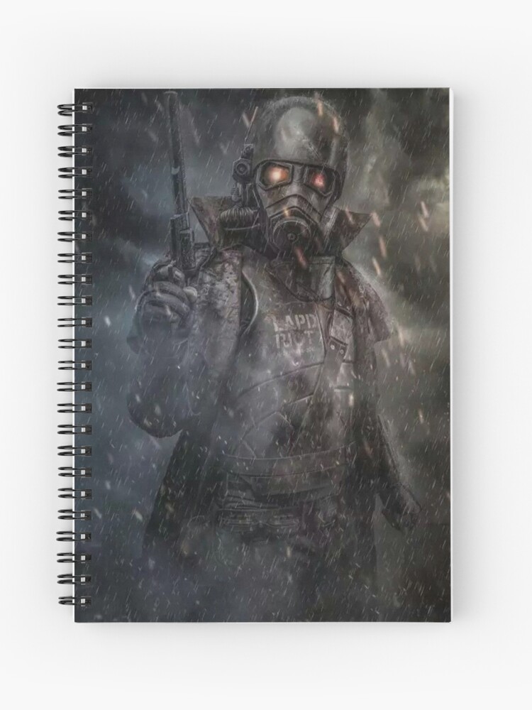 Fallout Ncr Ranger Fan Art Poster Spiral Notebook By Digiartyst Redbubble