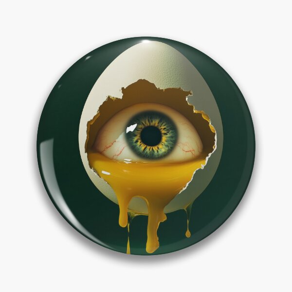 Item preview, Broken egg with a big eye inside designed and sold by GIULIO OLDRATI.